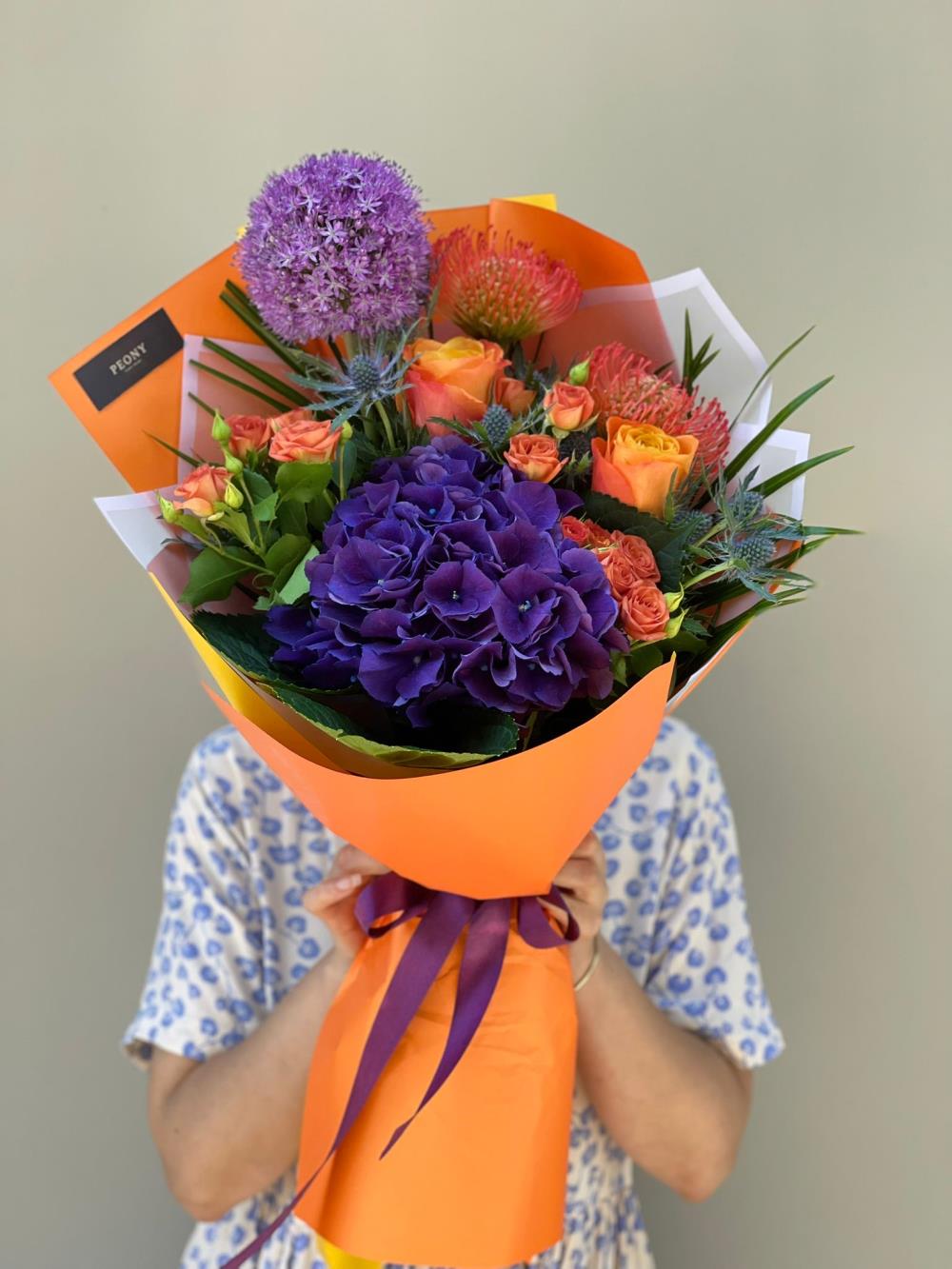 Purple Autumn Bouquet